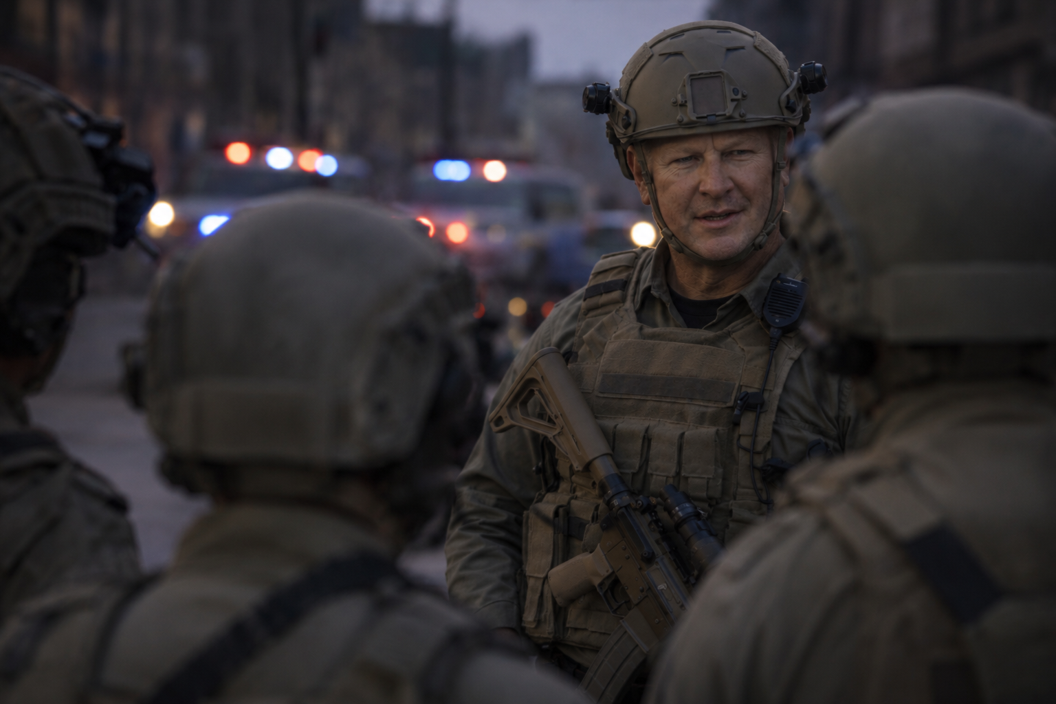 Gary Hutchinson in field operations